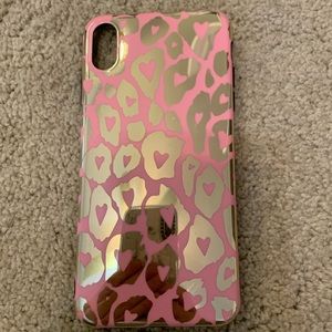 Leopard print iPhone XS Max case